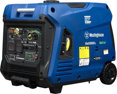 Westinghouse 5000 Peak Watt Super Quiet Dual Fuel Portable Inverter Generator, R