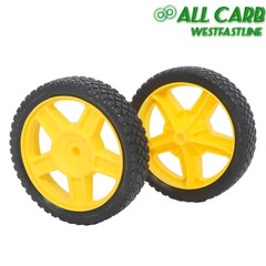 40065 with folding handle and tires For Champion 2800-4750W Generator wheel kit
