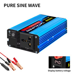 1000W-4000W Pure Sine Wave Inverter DC 12V & 24V to AC 220V 50Hz, Car