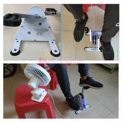 50/100W Foot Pedal Generator Small Hand-cranking Generator Spinning Bike 1-35V