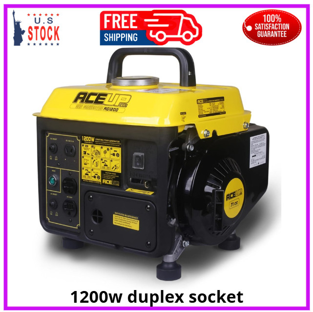 LA MEJOR Planta Generador De Luz Electrica De Gasolina 2 Ciclos 1200W Portatil