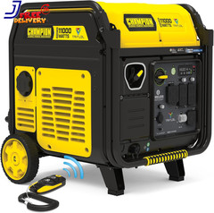 11,000-Watt Wireless Remote Start Tri Fuel Home Backup Portable Inverter Generat