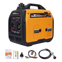 2500W Dual Fuel Inverter Generator 18kg Fits Car Trunk for RV Boondocking