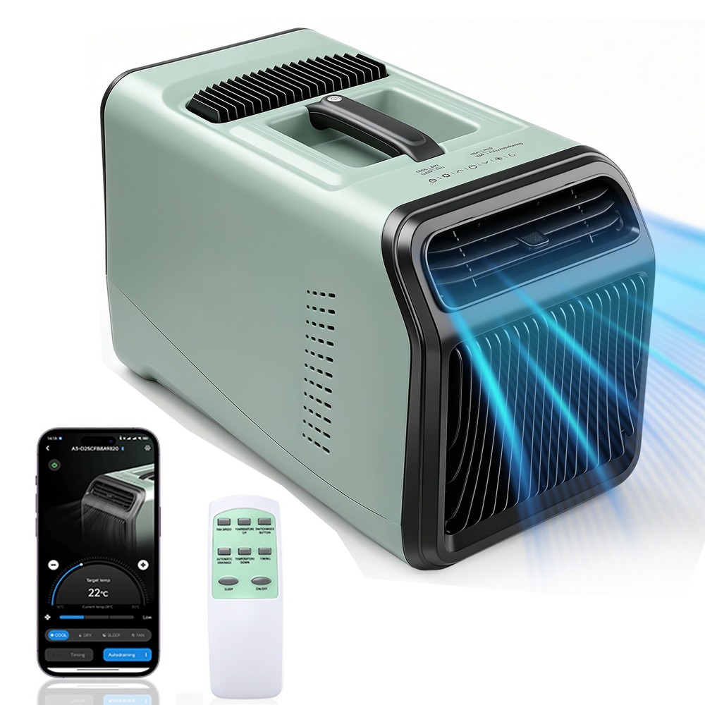Smart Portable Air Conditioner Cooling 4 Modes + WIFI for Outdoor/Camping RV