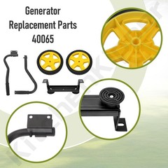 Generator Wheel Kit for Champion 2800-4750-Watt Generators with Folding Handle