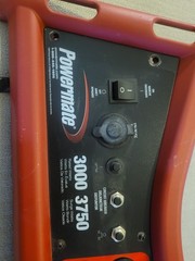 3000 watt powermate control panel