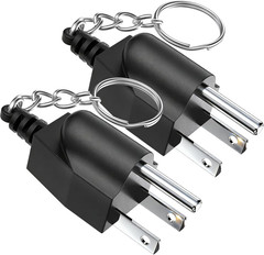 Generator Grounding Plug with Keychain – Portable Neutral Ground Bonding Adapter