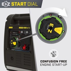 Champion 4,500-W Quiet Portable Gas Inverter Generator, Remote Start, CO Sensor