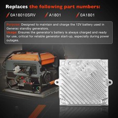 0A18010SRV Engine Battery Charger Assy For Generac Generator A1801 0A1801 4390-0
