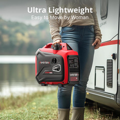 2500W Super Quiet Inverter Generator – Lightweight & RV Ready, Long Runtime