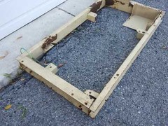 GENERAC GENERATOR ENCLOSURE BASE PART NUMBER 0A9628