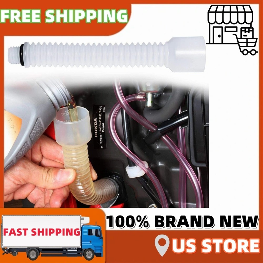 Oil Funnel Flexible Mess Free Oil Change Pipefor Honda Generator EU2000i/1000i.☁