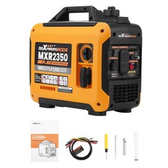 2350W 15kg Portable Gasoline Inverter Generator Quiet 58dB Eco Parallel