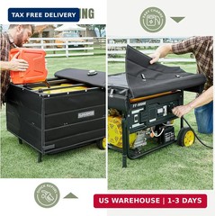 GenArmor Generator Covers While Running, 100% Waterproof Heavy Duty Tarps Genera