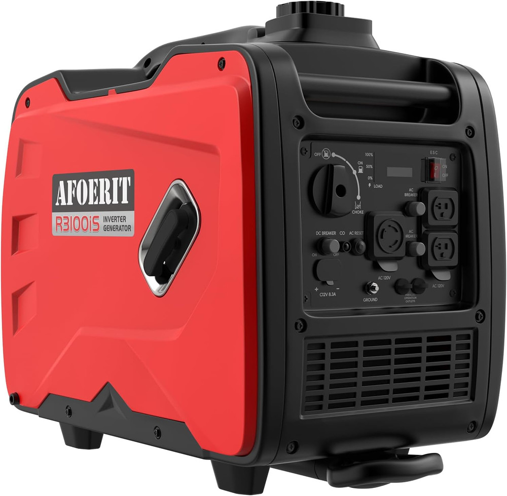 3500 Watt Inverter Generator Portable, Quiet and Lightweight Gas Generaror for C