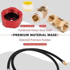 12PCS HND1.2CD for Bergs II Dual System with Hose Cap for Honda Polaris Champion