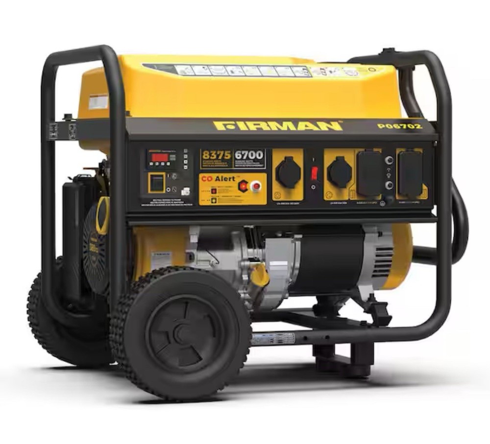 Firman 6700W / 8300W Portable Gas Generator