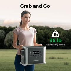 Dabbsson 3030Wh 1200W Portable Power Station Solar Generator For Outdoor Camping