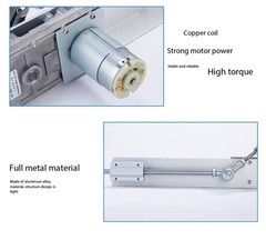 Linear Reciprocating Motor, Telescopic Actuator, Silent Linear Actuator