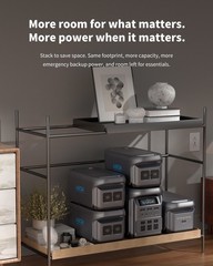 1024Wh ABOK Ark1800 Power Station 1800W LiFePO4 1000W PV Input with 2x200W PV