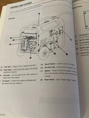 Champion generator, slightly Used paid $750,