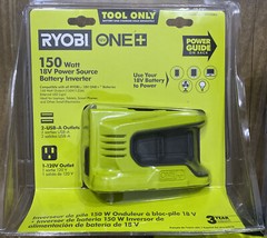 🔥RYOBI RYi150BG 150-Watt Powered Inverter Generator And Batteries/charger🔥