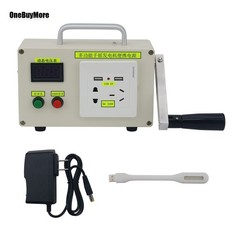 Rechargeable 30W Multifunctional Hand Crank Generator Emergency Power Supply