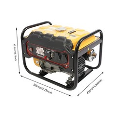 4 Stroke 6.5hp Gas Powered Generator Gasoline Generator with Transformer 196cc