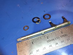 16540-892-000 SHAFT GOVERNOR honda generator em500