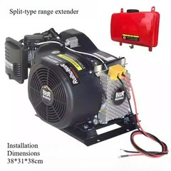 4KW 5KW Low-Noise 48V 60V 72V Electric Vehicle Inverter Range-Extender Generator