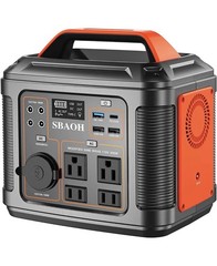 SBAOH Portable Power Station P302, 296Wh Lithium Battery Generator, 300W AC