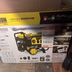 Champion Dual Fuel Portable Generator 5300W/4250W Model 201279~Local Pick Up