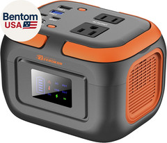 Portable Power Station 120W, Power Bank with AC Outlet, Portable Generator 97.6W