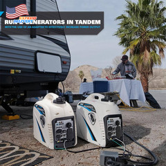 2300-Watt/1800-Watt Recoil Start Super Quiet Gasoline Powered Portable Inverter