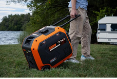 WEN 6800W Quiet Portable Dual Fuel Inverter Generator,Electric Start, CO Sensor
