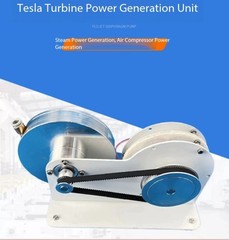 Tesla Turbine Generator Set: High-Pressure Steam Power Generation, 50–100W