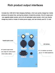 Portable Pedal Generator High Power Outdoor 5V/12V/48V Foot-Operated Generator