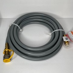 Natural Gas Quick Connect Hose 25 Ft 1/2″ Low Pressure Hose Champion Generator