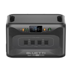 BLUETTI Apex 300 3840W 2764.8Wh Power Station+560W Alternator Charger for Backup