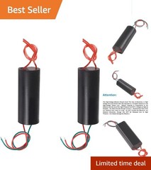 High Efficiency 2pcs Arc Pulse Generator 6V-12V with Output Cables Included