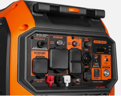 WEN 6800W Quiet Portable Dual Fuel Inverter Generator,Electric Start,CO Sensor