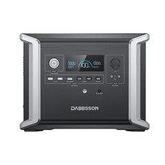 Dabbsson 3030Wh Portable Power Station Solar Generator with Extra Battery New