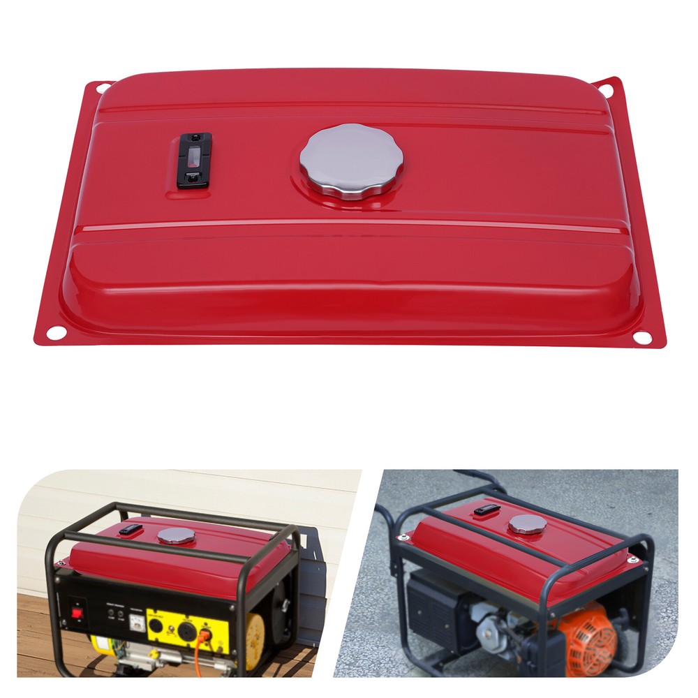Generator Gas Fuel Tank 4Gallon for Honda Series Single-Cylinder Metal Fuel Tank