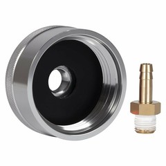 Aluminum Extended Run Fuel Gas Cap w/ Brass Hose For Yamaha EF2000is EF1000is