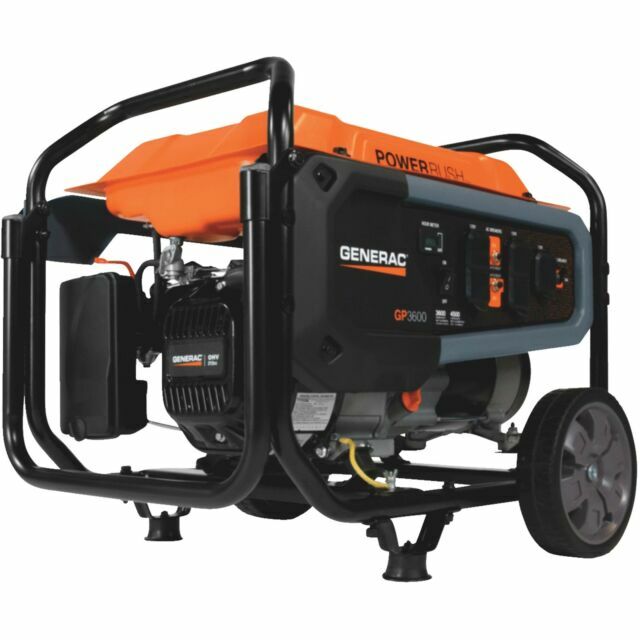 Generac 50 ST Portable Generator Emergency Electricity Power Outage Saver Home