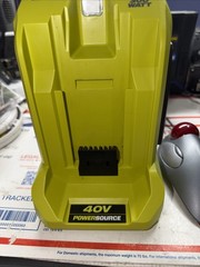 RYOBI 40V 300-Watt Power Inverter RYI300BGVNM SN: PM234750021006
