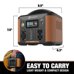 2 NEW in BOX -Southwire Elite 200 Series Portable Power Station 53250! 222W MAX!