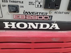 Honda EB2800i 2,800 Watt Industrial Full GFCI Protection Inverter Generator