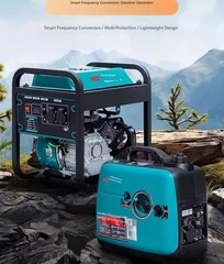 220V Inverter Generator: Portable Compact Low-Noise Gasoline Generator Home Use