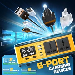 350W Power Station Compatible with Dewalt: Portable Generator DC 20V to AC 110-